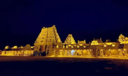 Yadadri temple to open on March 28:  Here is Maha Kumbha Samprokshana schedule