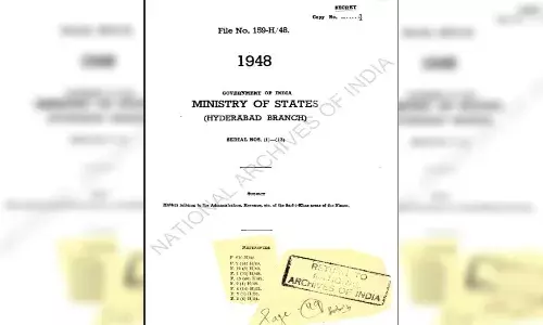 1948/1949 - How a group of dedicated men facilitated Hyderabads integration with India