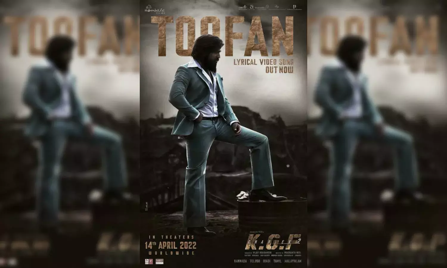 Rockys anthem Toofan marks countdown to KGF: Chapter 2
