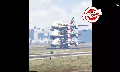 Three-wheeler airplane features in video game, not in real life