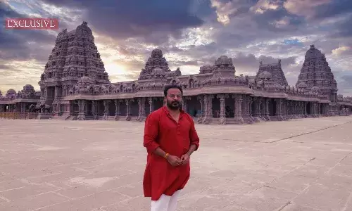Anand Sai: From film set designer to Yadagirigutta temple architect