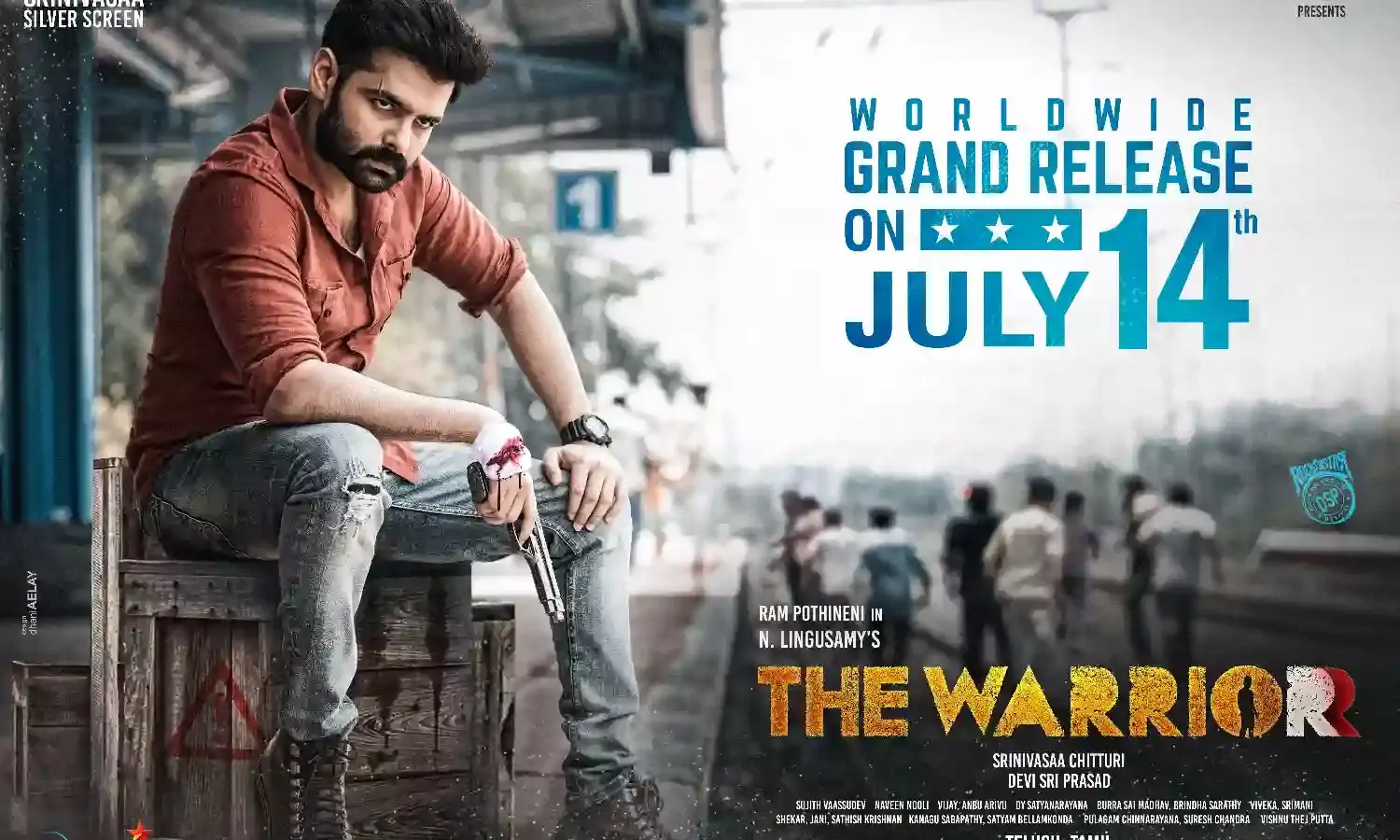 Ram Pothinenis The Warrior to release in Telugu, Tamil on 14 July