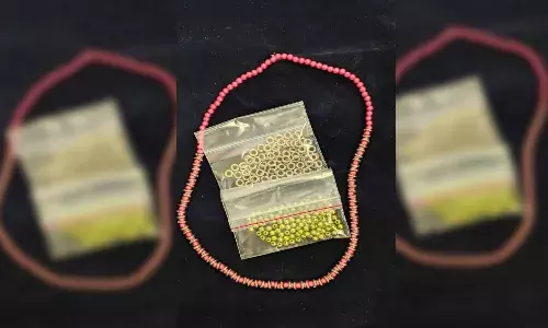 Gold worth Rs. 12.33 lakh seized from passenger at RGIA