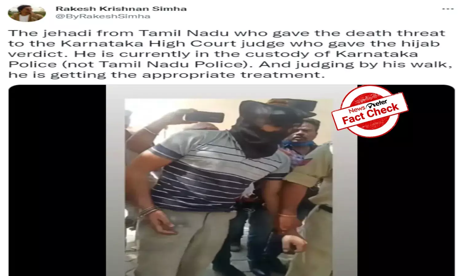 Hijab row: Man arrested in MP did not threaten Karnataka judges