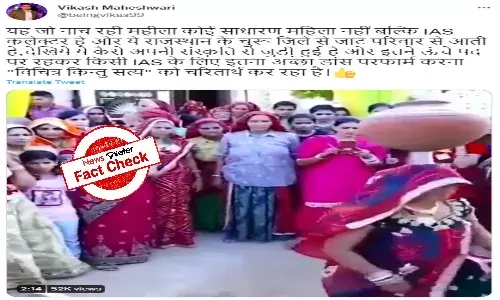 Fact Check: Is woman in viral video IAS officer Rukmani Riar?