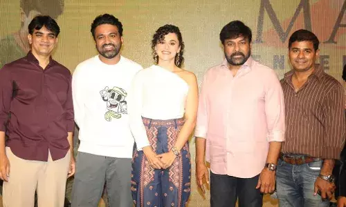 Megastar Chiranjeevi impressed with Tapsee; says she has made a mark