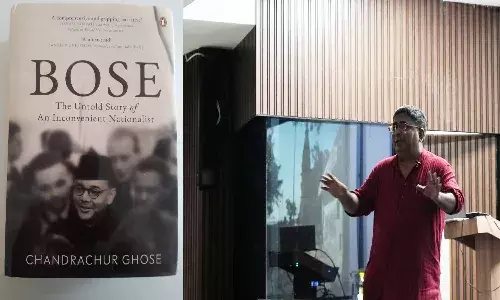 Why dont political groups agree that Gumnami Baba is Netaji? asks author Chandrachur Ghose
