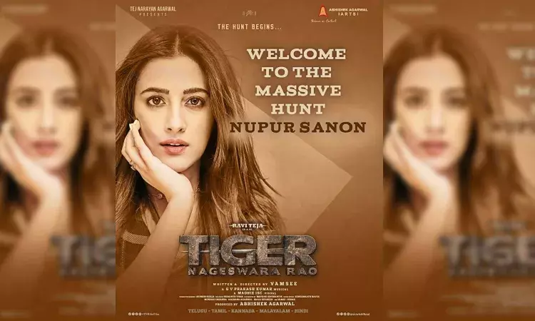 Bollywood diva Nupur Sanon joins Ravi Tejas Tiger Nageswara Rao