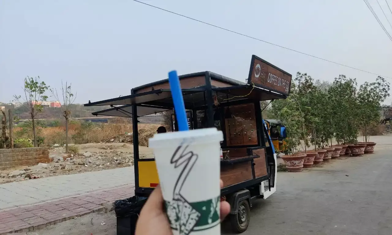 Coffee on wheels: Hyderabads Brew Tribe offers freshly-brewed coffee on the go