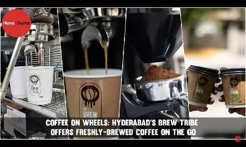 Coffee on wheels: Hyderabads Brew Tribe offers freshly-brewed coffee on the go