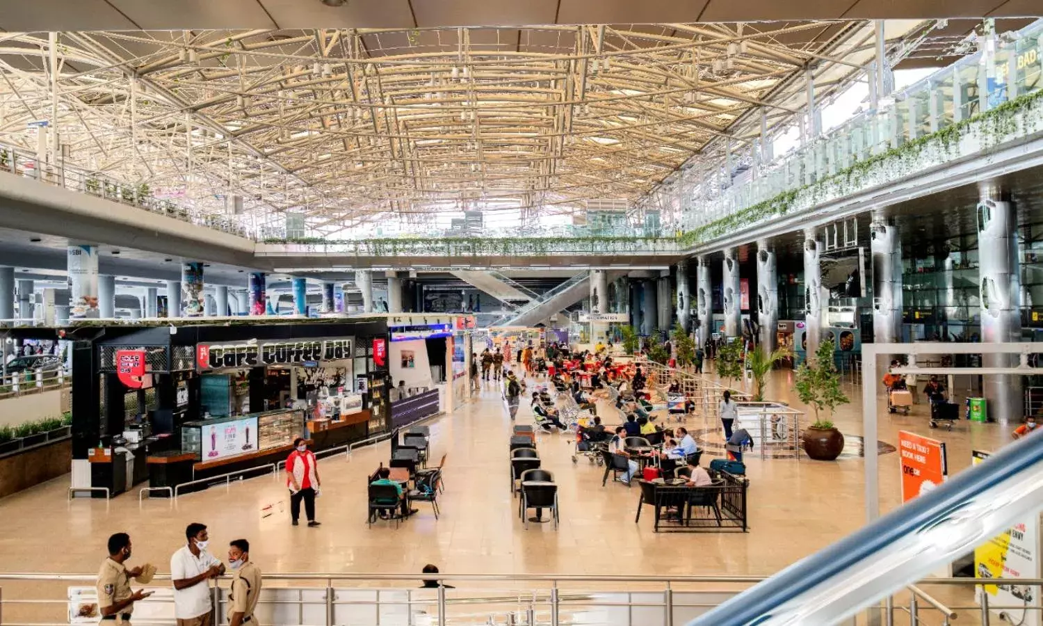 Hyd airport recorded 109% of pre-Covid daily average domestic passenger traffic on 27 March