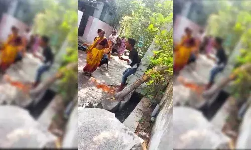 Suryapet woman rubs chilli powder in ganja-addicted sons eyes as punishment