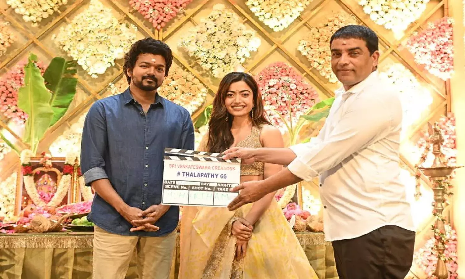 #Thalapathy66: Here are some pictures from Vijay-starrers official launch in Chennai