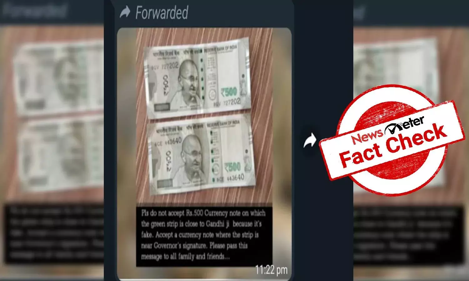 Fact Check: Are these Rs. 500 notes fake? Heres the truth