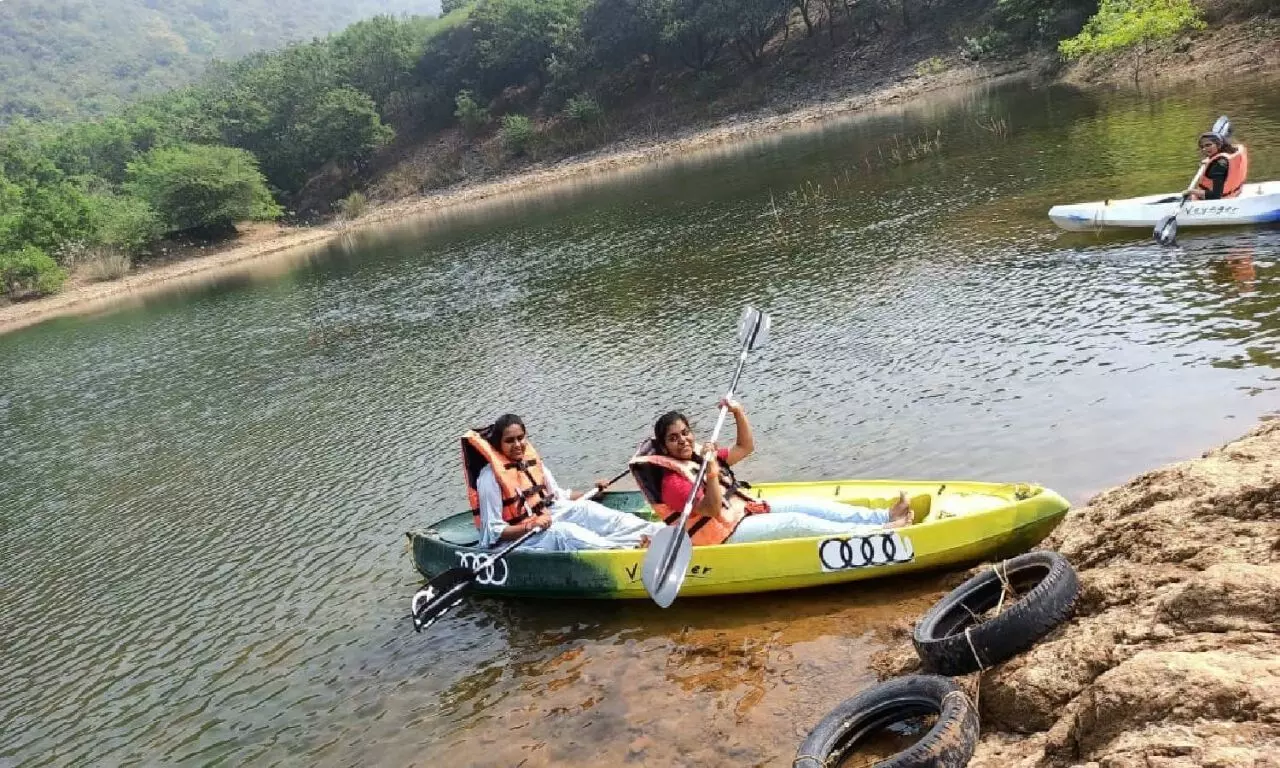 Trekking, kayaking, zipline Kambalakonda in Vizag is a perfect weekend