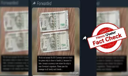 Fact Check: Are these Rs. 500 notes fake? Heres the truth