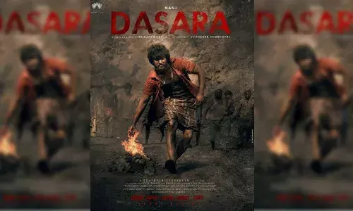 Nani starts shooting for Dasara song in Godavarikhani