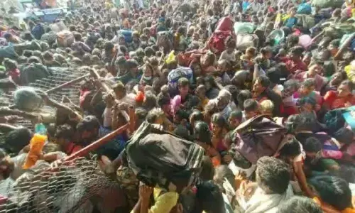 Tirumala tragedy: 10 injured in stampede-like situation; 10k pilgrims swarm ticket counters