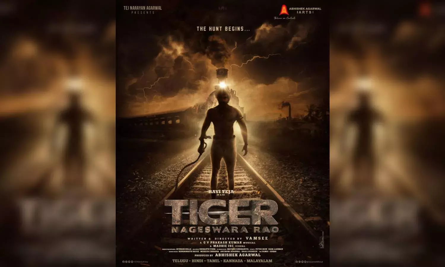 `Tiger Nageswara Rao: Ravi Teja to play never-seen-before character