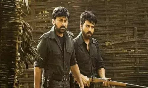 Hugged my dad and cried: Ram Charan while shooting for Acharya