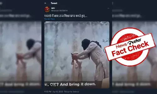 Fact Check: Clip from 2015 documentary shared as madrasa training children to use guns