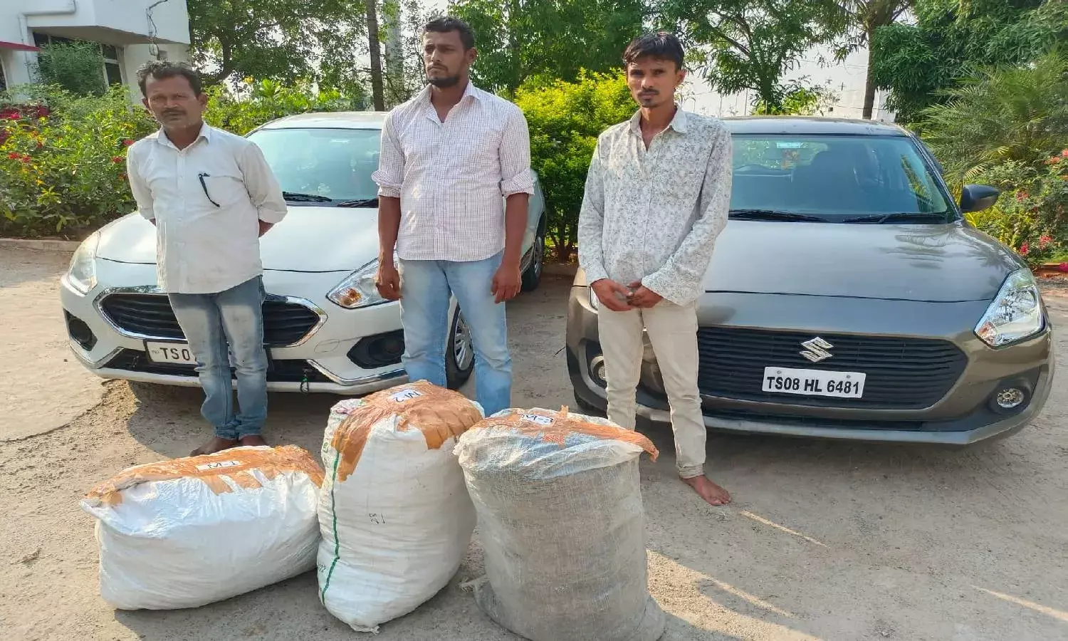 Keesara police seize 78 kg ganja, arrest 3 persons