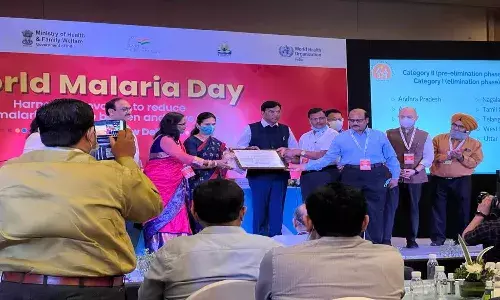 AP bags Central award for eradicating malaria; only 117 cases reported this year