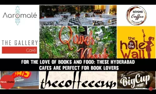 For the love of books and food: These Hyderabad cafes are perfect for book lovers