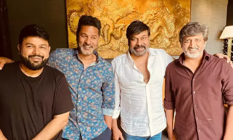 Prabhu Deva to choreograph Chiranjeevi in Godfather; fans excited to watch the magic on screen