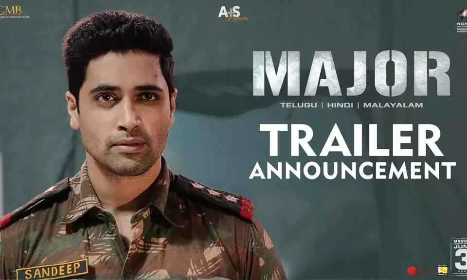 Trailer of Adivi Seshs Major to release on 9 May