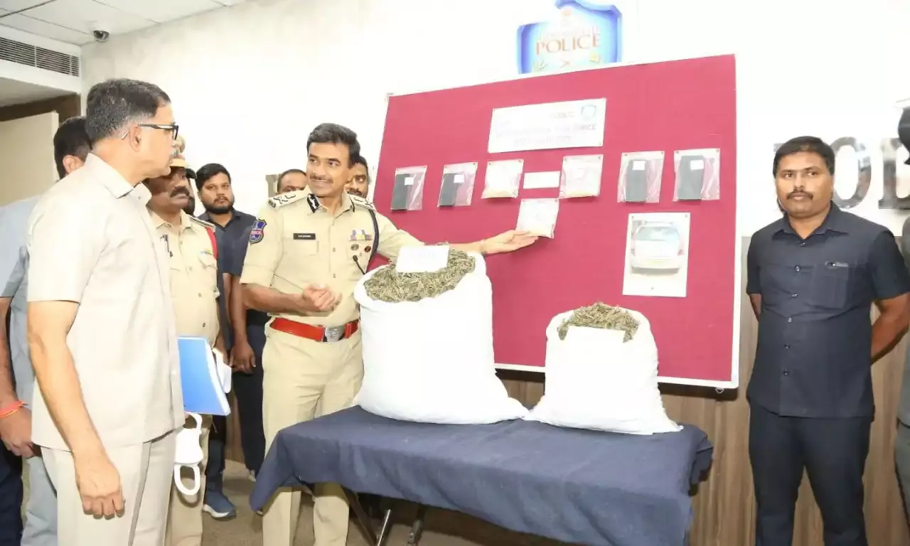 Heroin, ganja worth Rs. 23.61L seized from interstate drug smuggling gang