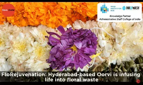 FloRejuvenation: Hyderabad-based Oorvi is infusing life into floral waste