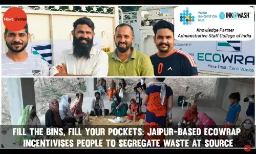 Jaipur-based Ecowrap incentivises people to segregate waste at source