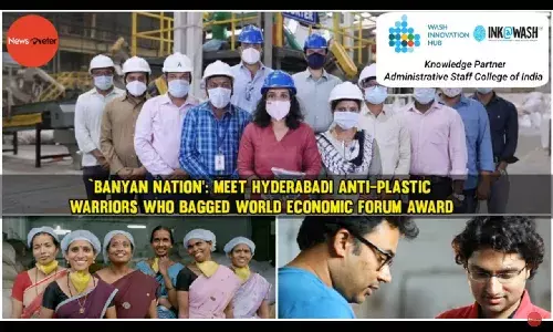 `Banyan Nation: Meet Hyderabadi anti-plastic warriors who bagged World Economic Forum award