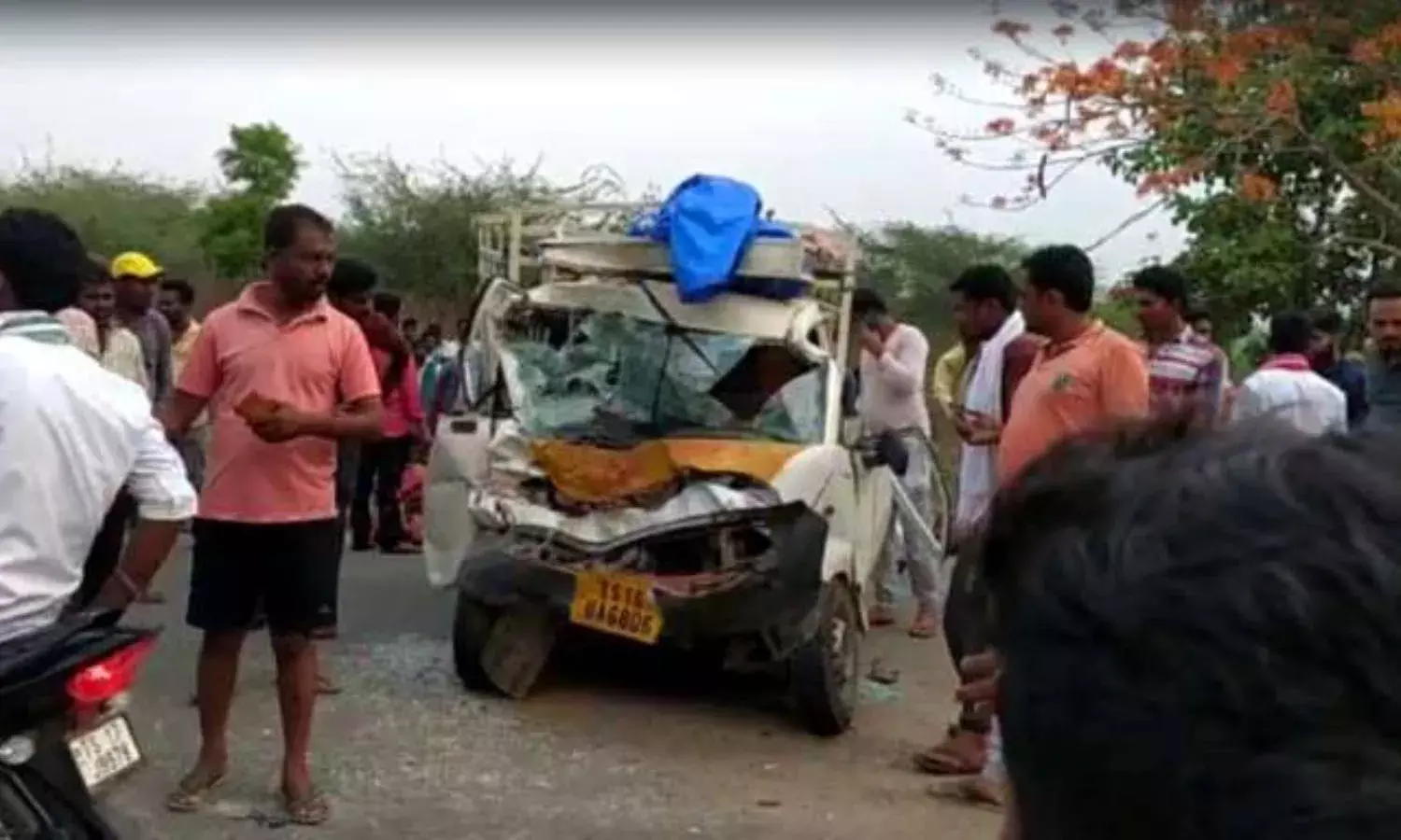 Kamareddy tragedy: 9 dead, 16 injured after lorry rams into mini-truck