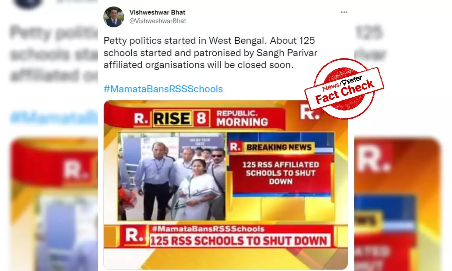 Fact Check: Did West Bengal recently shut down 125 RSS schools? Heres the truth