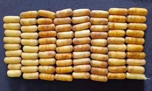 Why is Hyderabad preferred destination for drug cartels?