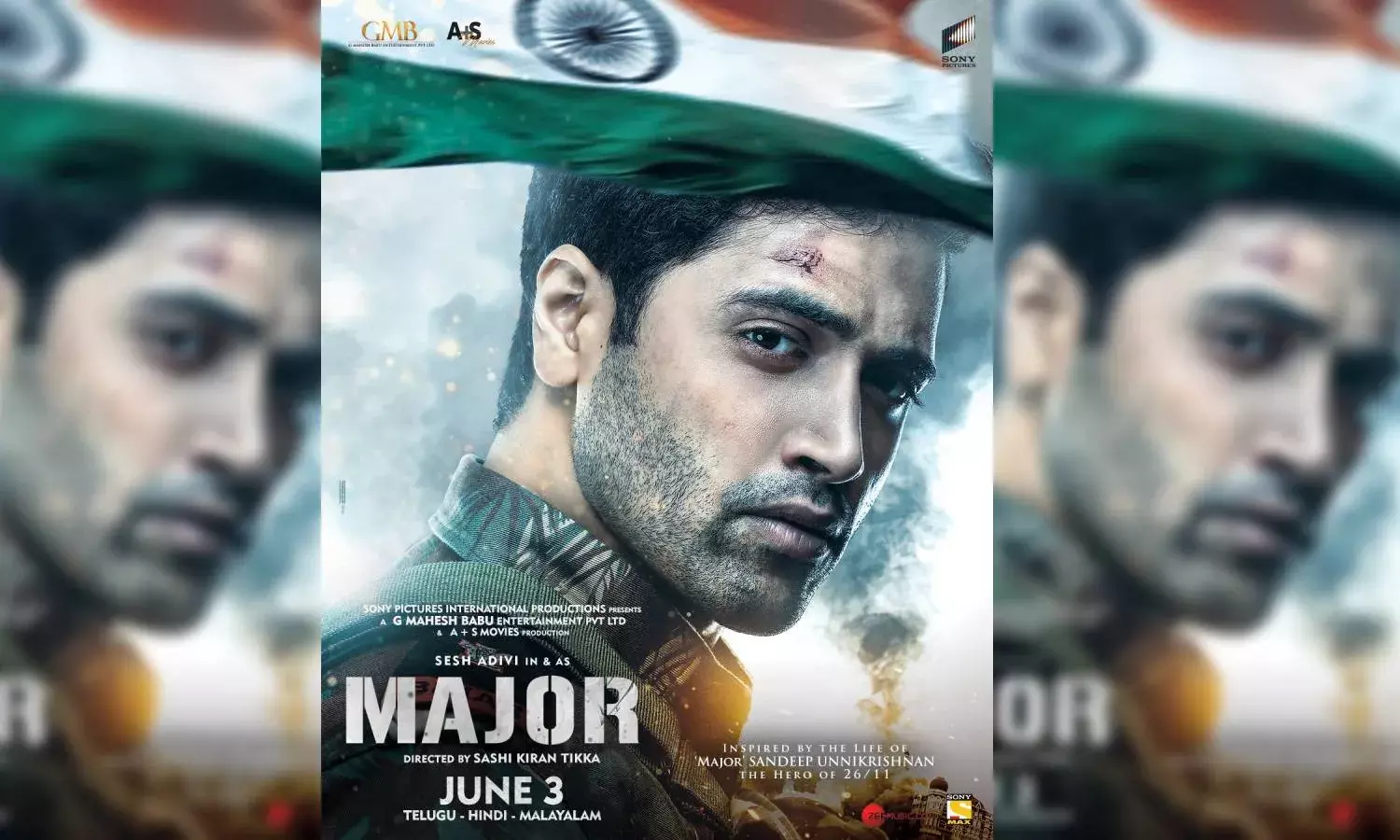 `Major: Mahesh Babu launches trailer;  Adivi Sesh, Saiee Manjrekar win praise