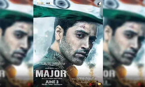 `Major: Mahesh Babu launches trailer;  Adivi Sesh, Saiee Manjrekar win praise