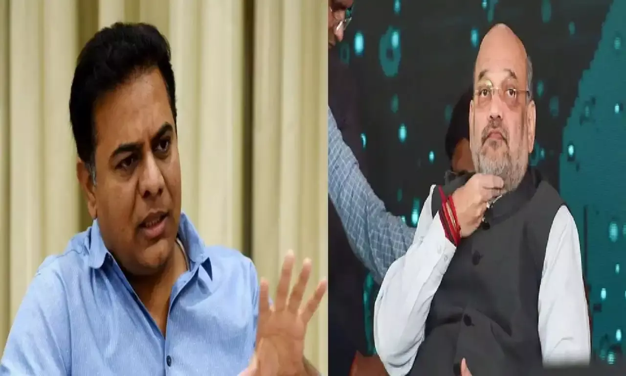 Why step-motherly treatment to Telangana: KTR to Amit Shah