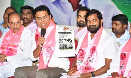 Amit Shah is Abbadhala Badhshah, Modi Nalayak PM: KTR replies to Shahs allegations on corruption