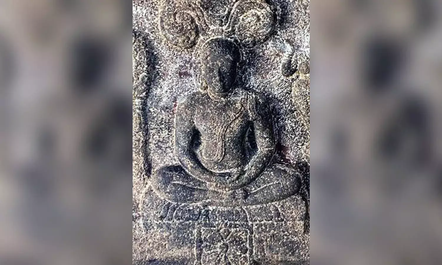 Buddha sculptures found carved on Suryanarayana, Papanaseswara temples in Alampur