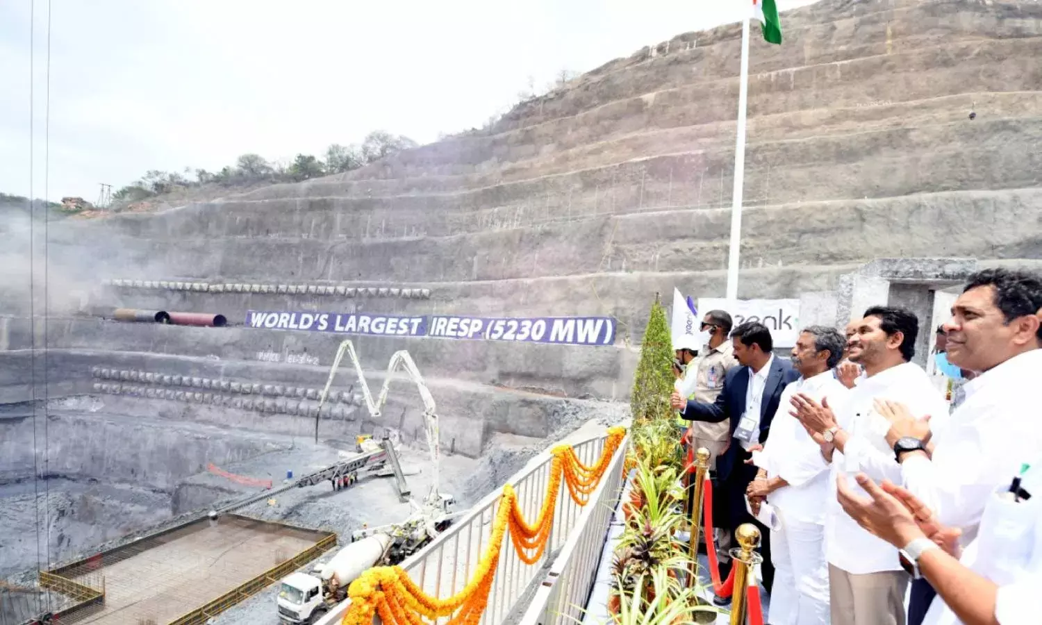 Green Power: Foundation stone for worlds largest renewable energy storage project laid in Kurnool