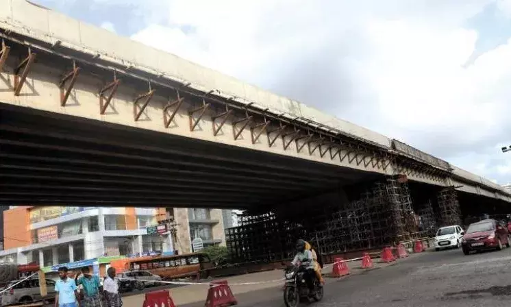 Amberpet flyover construction: Check traffic diversions in Kachigunda before commuting