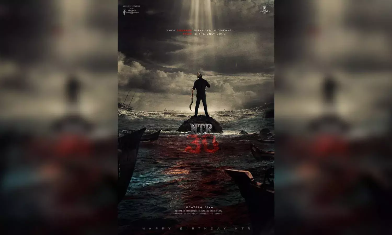 #NTR30: Launch teaser of Jr NTR and Koratala Sivas released on occasion of the actors birthday