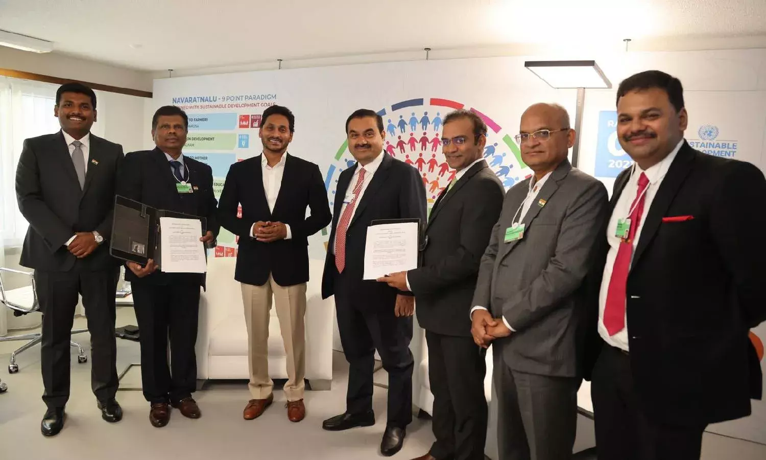 AP Pavilion@Davos: Adani Green to invest Rs 60k Cr; create 10k jobs