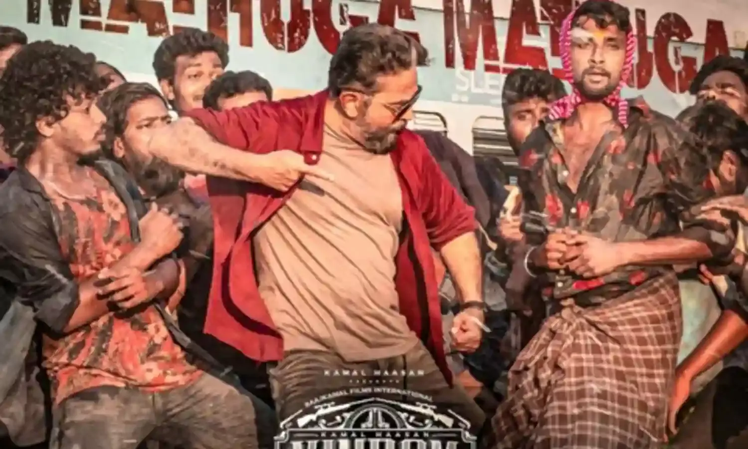 Watch Kamal Haasan groove in Vikrams first Telugu single Mathuga Mathuga