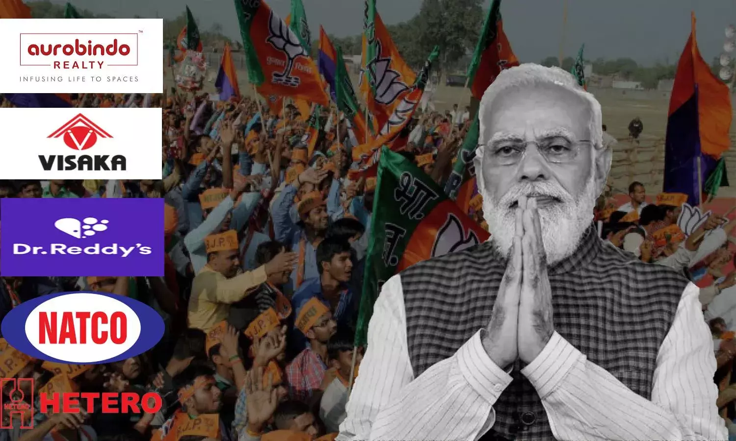 Aurobindo Reality to Hetero: These Hyderabad companies donated big to BJP in 2020-21