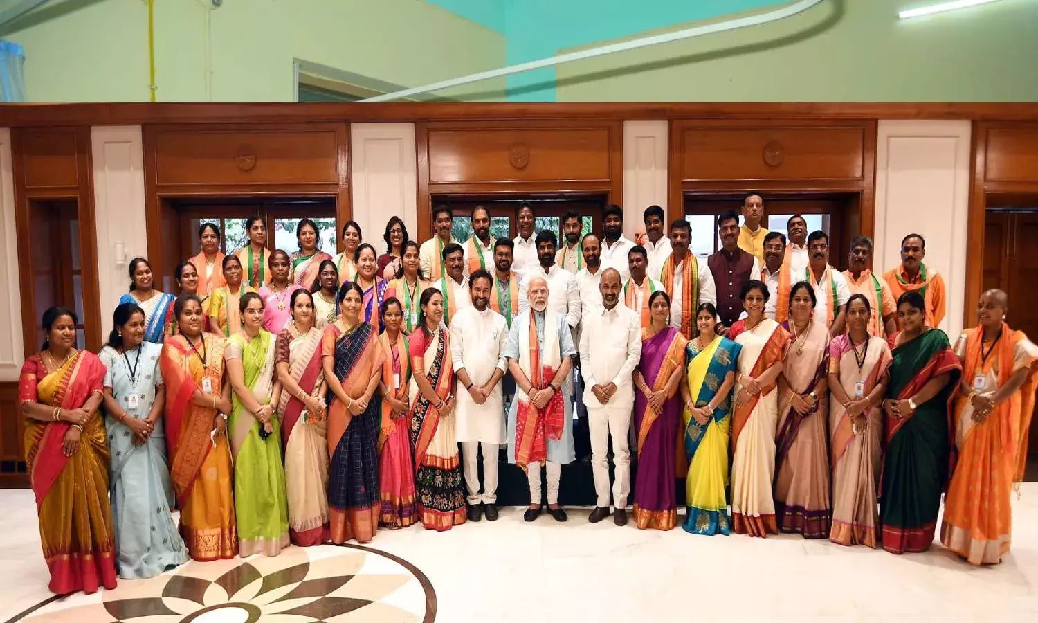 `Work closely with the people; victory will be ours:  PM Modi to Hyderabad BJP corporators