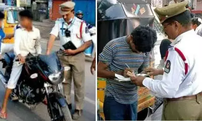Crack down on minors driving: Hyderabad Traffic Police file charge-sheets, instead of e-challans